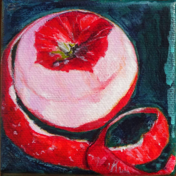 Red Apple Peel - Sylvie Cermak