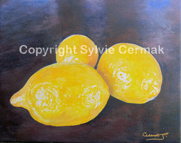 Three Lemons - Sylvie Cermak